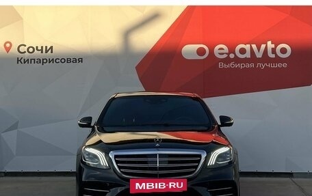 Mercedes-Benz S-Класс, 2018 год, 6 300 000 рублей, 2 фотография