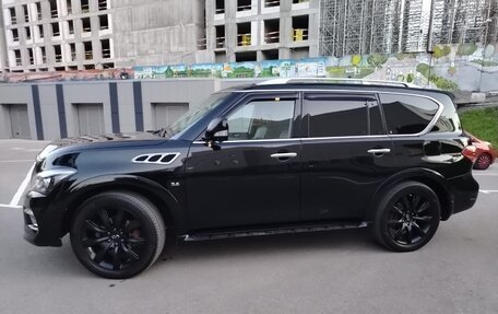 Infiniti QX80 I рестайлинг, 2015 год, 3 100 000 рублей, 2 фотография