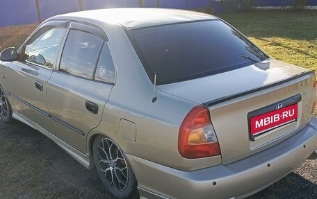 Hyundai Accent II, 2004 год, 550 000 рублей, 1 фотография