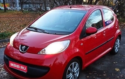 Peugeot 107 I рестайлинг, 2007 год, 399 000 рублей, 1 фотография