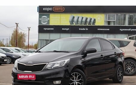 KIA Rio III рестайлинг, 2015 год, 912 000 рублей, 1 фотография