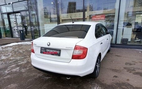 Skoda Rapid I, 2016 год, 1 158 000 рублей, 5 фотография