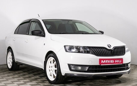 Skoda Rapid I, 2016 год, 1 249 000 рублей, 3 фотография