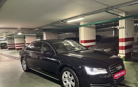 Audi A8, 2012 год, 1 820 000 рублей, 3 фотография