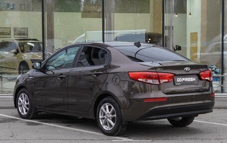 KIA Rio III рестайлинг, 2017 год, 1 399 000 рублей, 2 фотография