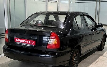 Hyundai Accent II, 2007 год, 439 000 рублей, 4 фотография