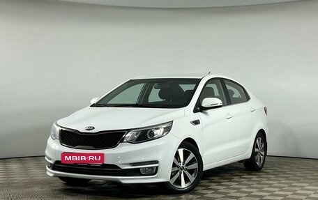 KIA Rio III рестайлинг, 2017 год, 1 485 000 рублей, 1 фотография