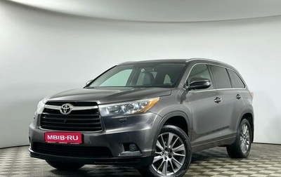 Toyota Highlander III, 2015 год, 2 435 000 рублей, 1 фотография