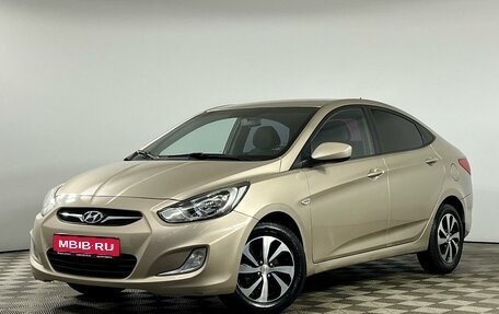 Hyundai Solaris II рестайлинг, 2011 год, 849 000 рублей, 1 фотография