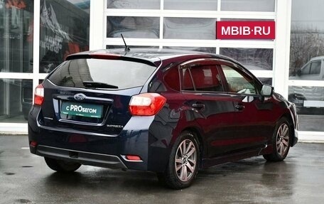 Subaru Impreza IV, 2016 год, 1 347 000 рублей, 2 фотография