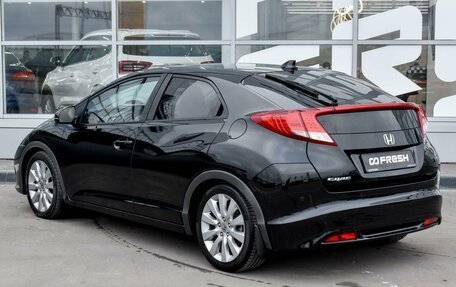 Honda Civic IX, 2012 год, 1 579 000 рублей, 2 фотография