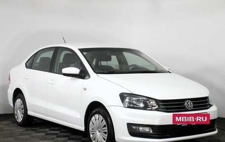 Volkswagen Polo VI (EU Market), 2016 год, 1 200 000 рублей, 3 фотография