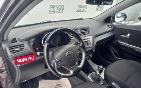 KIA Rio III рестайлинг, 2017 год, 1 258 000 рублей, 17 фотография