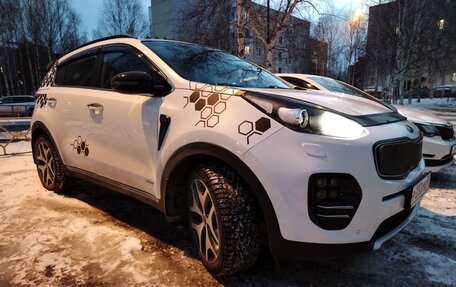 KIA Sportage IV рестайлинг, 2016 год, 2 420 000 рублей, 3 фотография