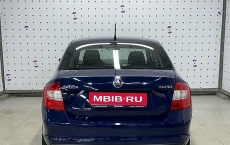 Skoda Rapid I, 2014 год, 875 000 рублей, 4 фотография