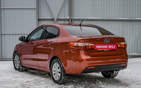 KIA Rio III рестайлинг, 2013 год, 830 000 рублей, 4 фотография