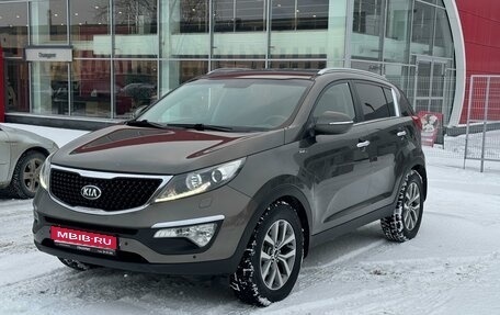 KIA Sportage III, 2014 год, 1 649 000 рублей, 1 фотография