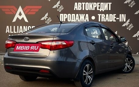 KIA Rio III рестайлинг, 2012 год, 965 000 рублей, 7 фотография