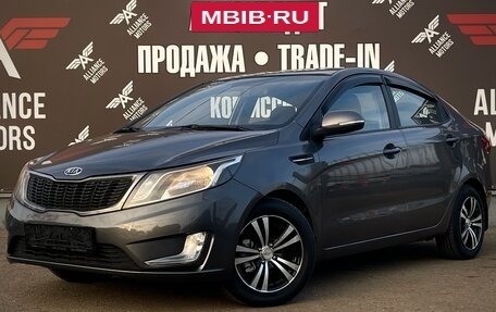 KIA Rio III рестайлинг, 2012 год, 965 000 рублей, 3 фотография