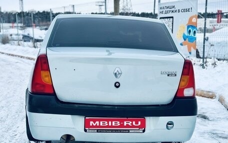 Renault Logan I, 2007 год, 449 000 рублей, 11 фотография