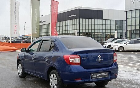 Renault Logan II, 2015 год, 613 400 рублей, 8 фотография