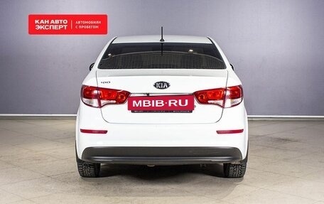 KIA Rio III рестайлинг, 2016 год, 990 000 рублей, 10 фотография