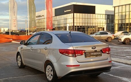 KIA Rio III рестайлинг, 2016 год, 1 021 700 рублей, 8 фотография