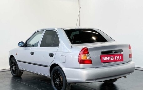 Hyundai Accent II, 2007 год, 550 000 рублей, 3 фотография