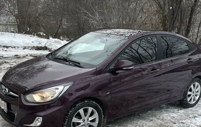 Hyundai Solaris II рестайлинг, 2011 год, 830 000 рублей, 1 фотография