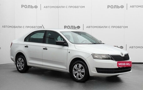 Skoda Rapid I, 2016 год, 1 162 000 рублей, 3 фотография