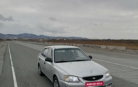 Hyundai Accent II, 2005 год, 420 000 рублей, 9 фотография