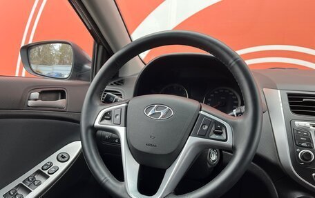 Hyundai Solaris II рестайлинг, 2015 год, 1 150 000 рублей, 34 фотография