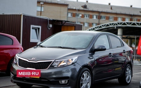 KIA Rio III рестайлинг, 2015 год, 925 000 рублей, 2 фотография