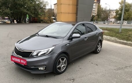 KIA Rio III рестайлинг, 2016 год, 980 000 рублей, 4 фотография