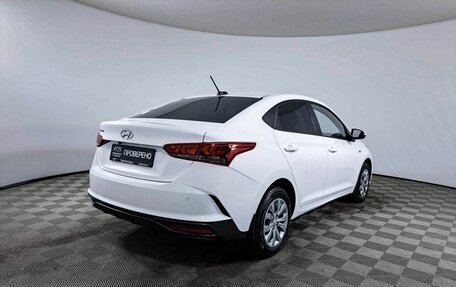 Hyundai Solaris II рестайлинг, 2021 год, 1 772 300 рублей, 5 фотография