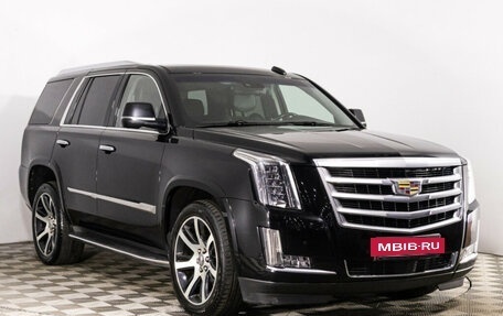 Cadillac Escalade IV, 2016 год, 4 490 000 рублей, 3 фотография