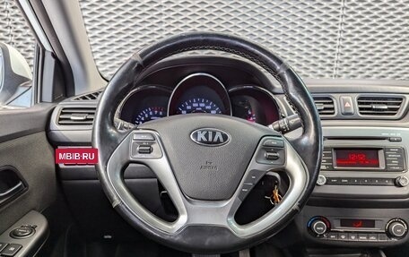 KIA Rio III рестайлинг, 2016 год, 1 120 000 рублей, 19 фотография