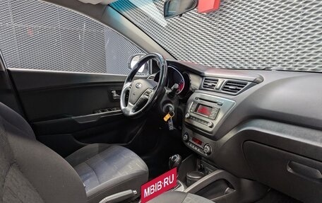 KIA Rio III рестайлинг, 2016 год, 1 120 000 рублей, 26 фотография