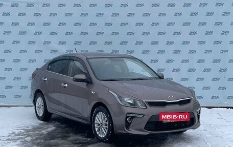 KIA Rio IV, 2018 год, 1 549 000 рублей, 3 фотография