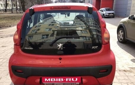 Peugeot 107 I рестайлинг, 2008 год, 510 000 рублей, 4 фотография