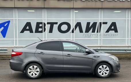 KIA Rio III рестайлинг, 2015 год, 954 000 рублей, 3 фотография