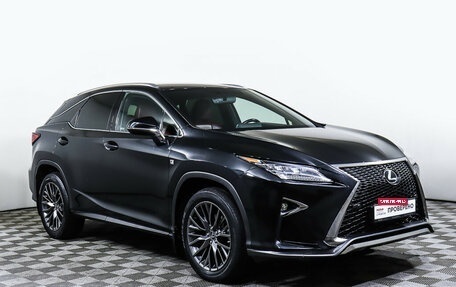 Lexus RX IV рестайлинг, 2016 год, 4 298 000 рублей, 3 фотография