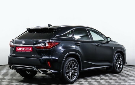 Lexus RX IV рестайлинг, 2016 год, 4 298 000 рублей, 5 фотография