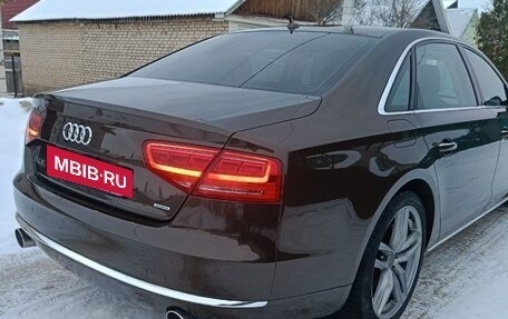 Audi A8, 2010 год, 1 350 000 рублей, 4 фотография