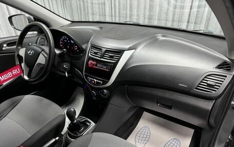 Hyundai Solaris II рестайлинг, 2013 год, 820 000 рублей, 39 фотография