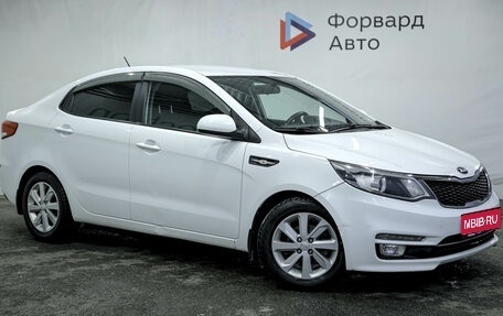 KIA Rio III рестайлинг, 2017 год, 1 270 000 рублей, 1 фотография