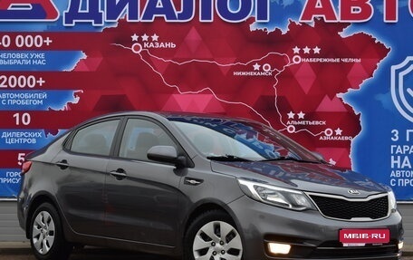 KIA Rio III рестайлинг, 2016 год, 1 187 000 рублей, 1 фотография