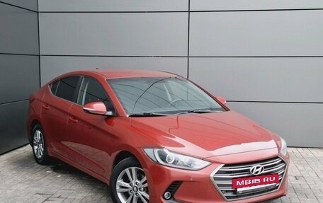 Hyundai Elantra VI рестайлинг, 2017 год, 1 199 000 рублей, 7 фотография