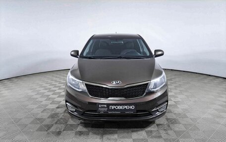 KIA Rio III рестайлинг, 2015 год, 938 500 рублей, 2 фотография