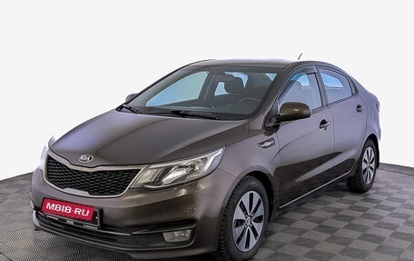 KIA Rio III рестайлинг, 2015 год, 1 100 000 рублей, 1 фотография